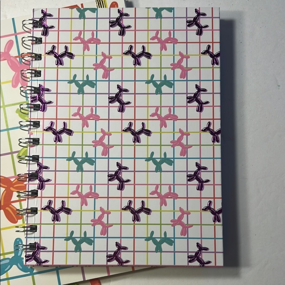 Colorful Balloon Animal Notebooks Set of 2 Gift Set - Picture 3 of 12